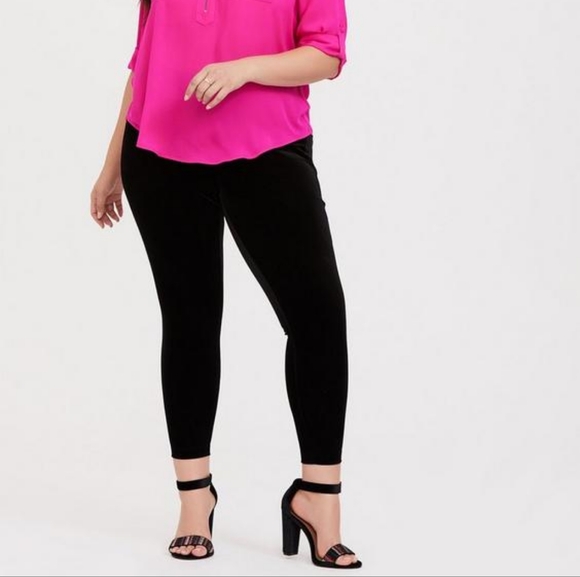 Torrid 8.5 Staci Velvet Rhinestone Heels - Picture 12 of 13